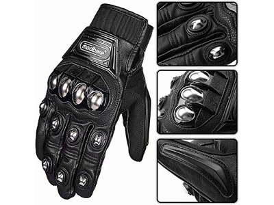 Alloy Steel Touchscreen Bicycle Motorcycle Motorbike Racing Glove