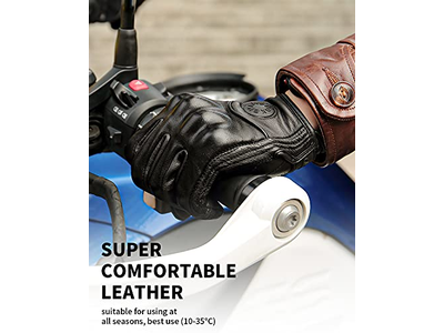 Motorcycle Leather Motorcycle Riding Gloves